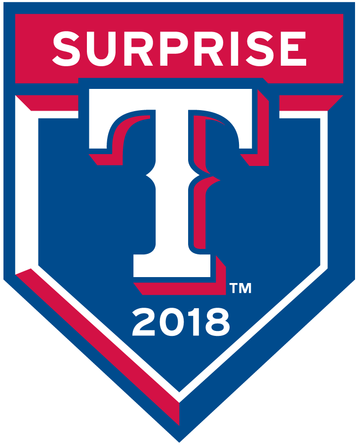 Texas Rangers 2018 Event Logo iron on paper